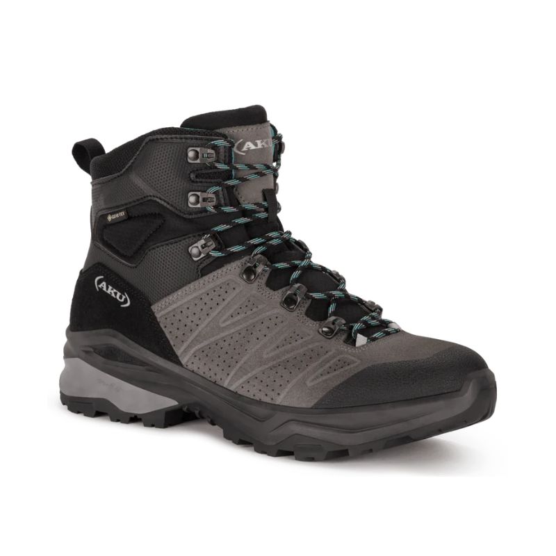 Botas de montaña para mujer AKU ADAPTA SD GTX WS (GREY/AQUA GREEN)