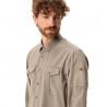 Vaude Rosemoor LS Shirt II (plain linen) Miesten retkeilypaita