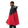 Regnponcho Vaude Covero Poncho II (röd/svart)