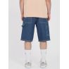 Pantaloncini Volcom LABORED DENIM UTILITY SHORT (INDIGO RIDGE WASH) Uomo