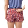 Smartwool Donna Active Lined 3 Short Active CORAL REEF ZIGZAG" (CORAL REEF ZIGZAG)