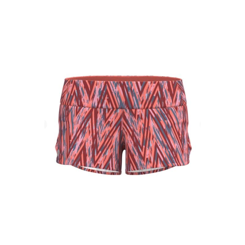 Løbeshorts Smartwool Women's Active Lined 3 Shorts (CORAL REEF ZIGZAG)