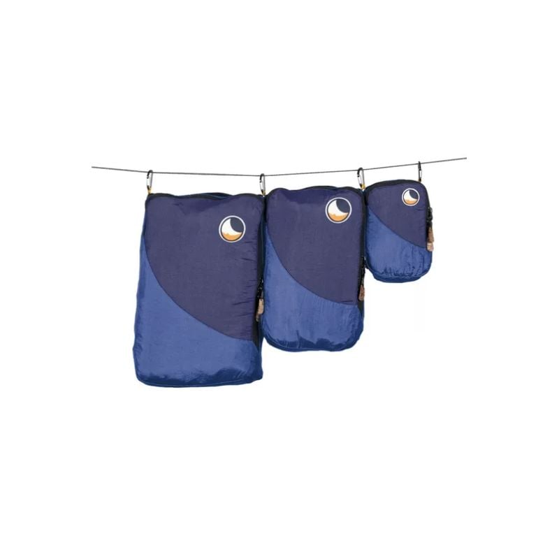 trousse de toilette TICKET TO THE MOON Travel Cube Set (Burgundy -Dark Green)