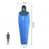 Sac de couchage MILLET BOSSONS-2° LONG (ICON BLUE) Unisexe