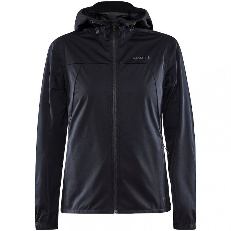 Naisten vedenpitävä takki Craft ADV ESSENCE HYDRO JACKET W (MUSTA)