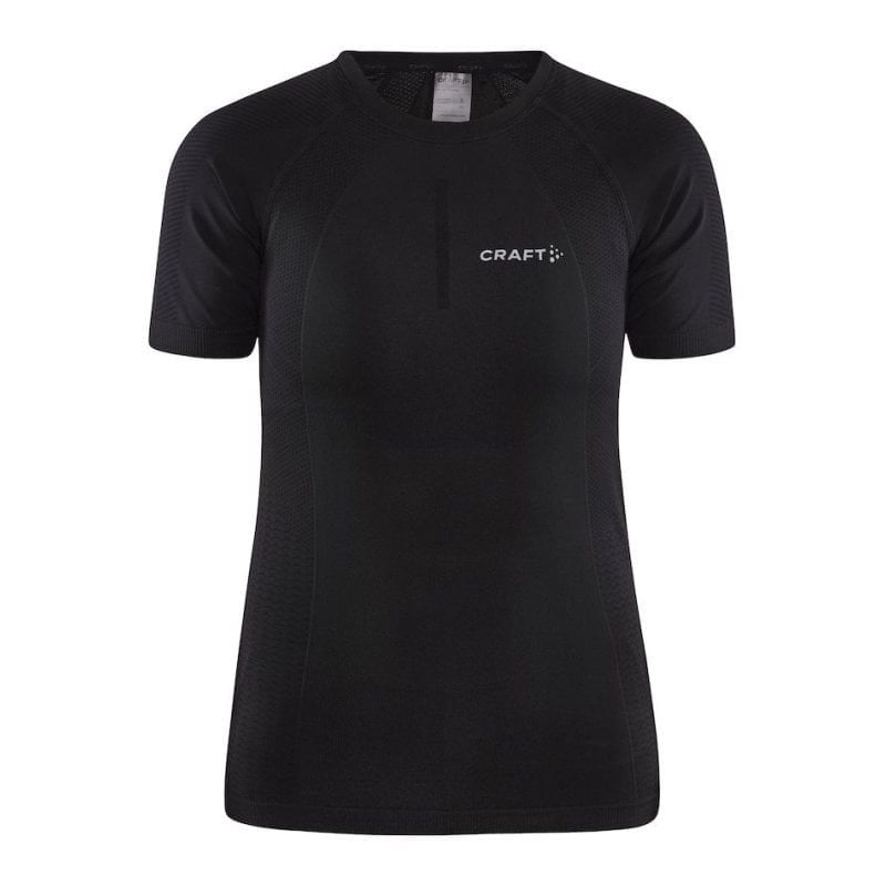 Camiseta running/trail mujer Craft ADV Cool Intensity SS Tee M (Negro)