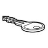 Metallnycklar Thule