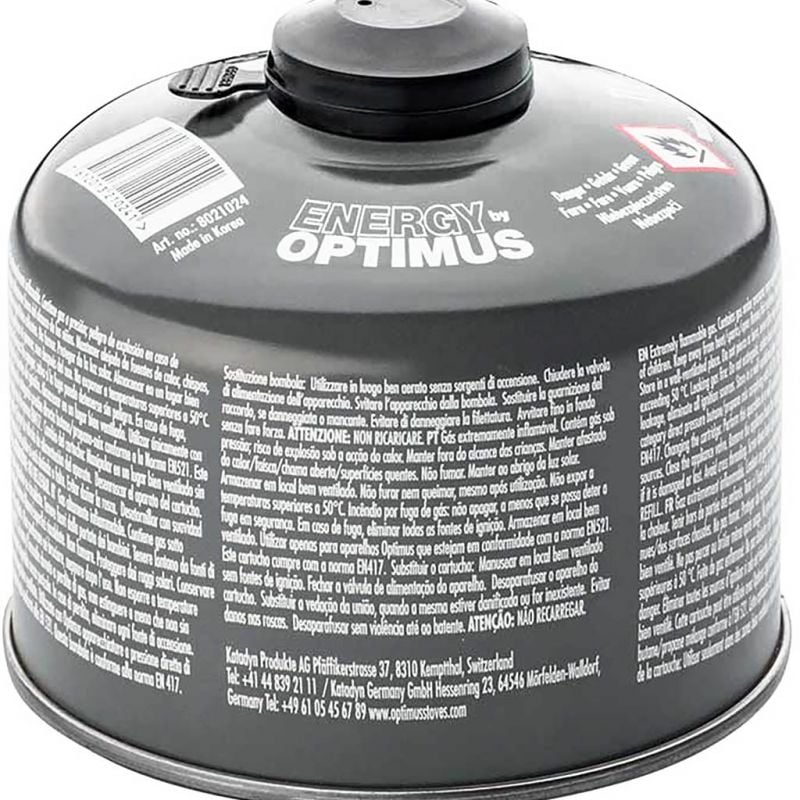 Cartouche de gaz OPTIMUS 230g 4 Saisons