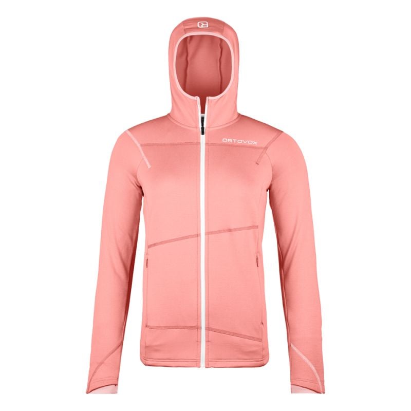 Polaire ORTOVOX FLEECE LIGHT HOODY W (blossom) femme