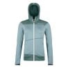 Polaire ORTOVOX FLEECE LIGHT HOODY W (Glacier grey) femme