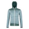 Dam FLEECE LIGHT HOODY W fleece (Glaciärgrå)
