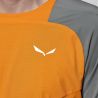 T-shirt Salewa NXT HYB T-SHIRT til mænd (gurkemeje)