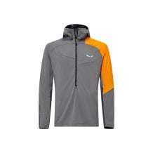 Maglietta Salewa NXT HYB 1/2 ZIP (quiet shade) Uomo