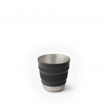 Detour Stainless Steel Collapsible Mug - Musta