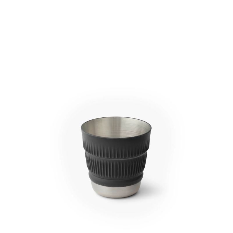 Tazza Detour in Acciaio Inossidabile Pieghevole (Nera)