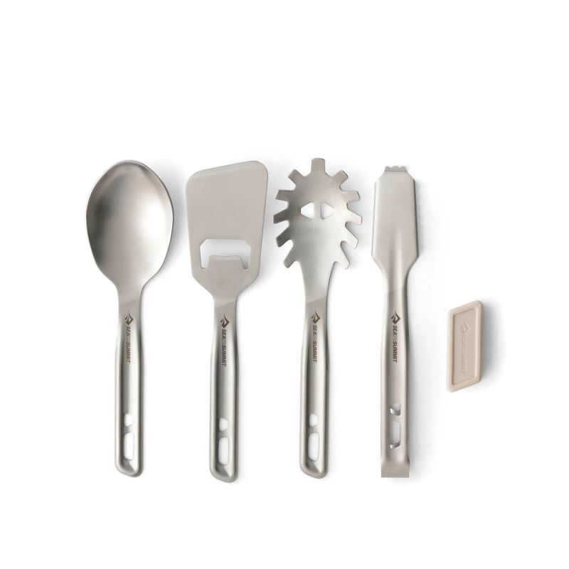 Set köksredskap Detour Stainless Steel Utensil Set - [4 delar]