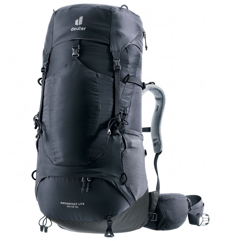 Vandringsväska för damer Deuter Aircontact Core 45+10 SL (Graphite-Black)