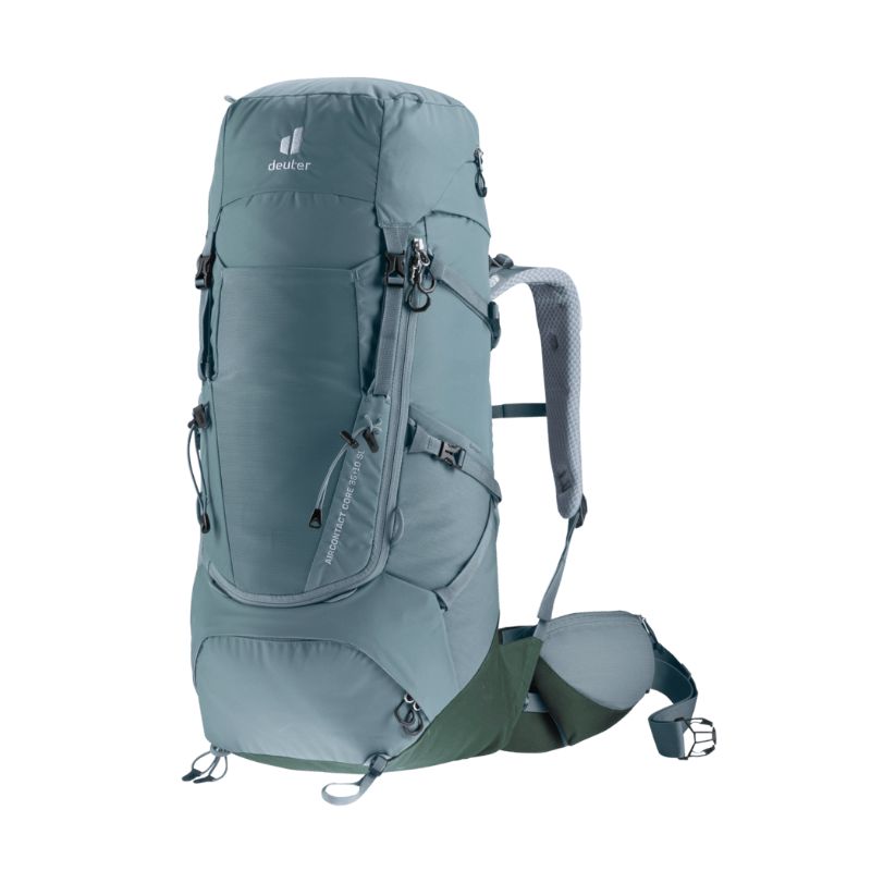 Dames wandeltas Deuter Aircontact Core 45+10 SL (shale-ivy)