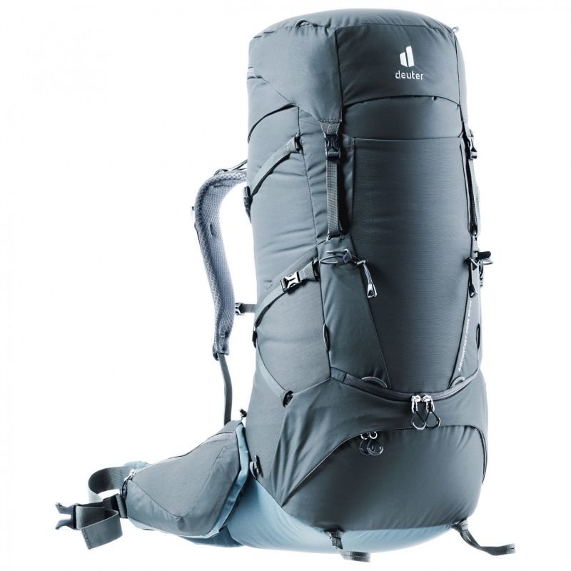 Sacco da trekking Deuter Aircontact Core 60+10 (grafite-scisto)