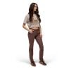 Prana Stretch Zion Mid Rise Pant (MOCHA)