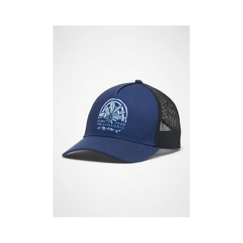 Kasket Prana Roads Ahead Trucker (STORMY NIGHT HAPPY PETALS)