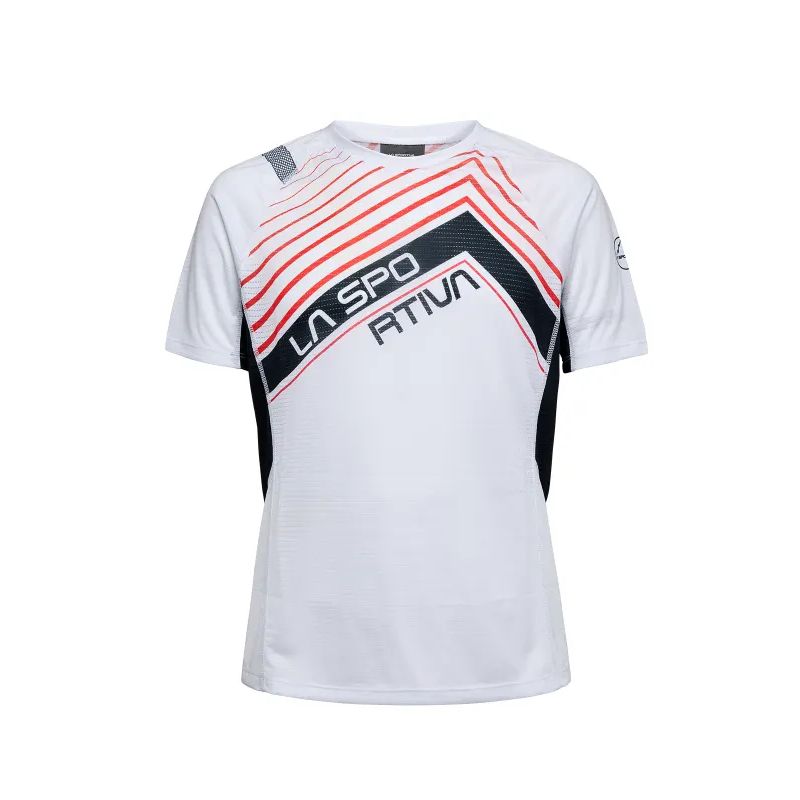 La Sportiva Wave T-paita M Valkoinen/Musta (Valkoinen/Musta)