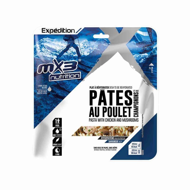 MX3 Nutrition Chicken and mushroom pasta ()