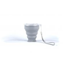 Gobelet pliable KImberfeel BENDLID (Gris) 