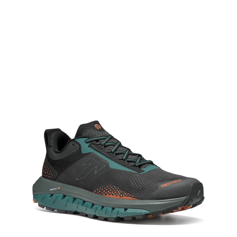 Trail-sko Tecnica PYROX HYBRID MS (BLACK-BR ORANGE) Mænd