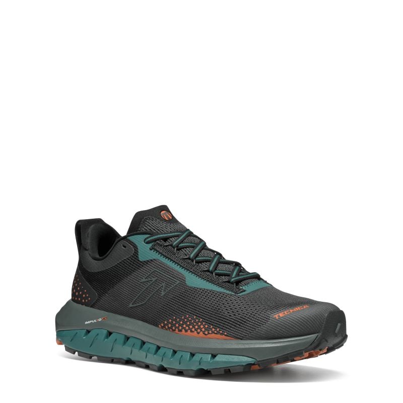 Trailskor Tecnica PYROX HYBRID MS (BLACK-BR ORANGE) Herr