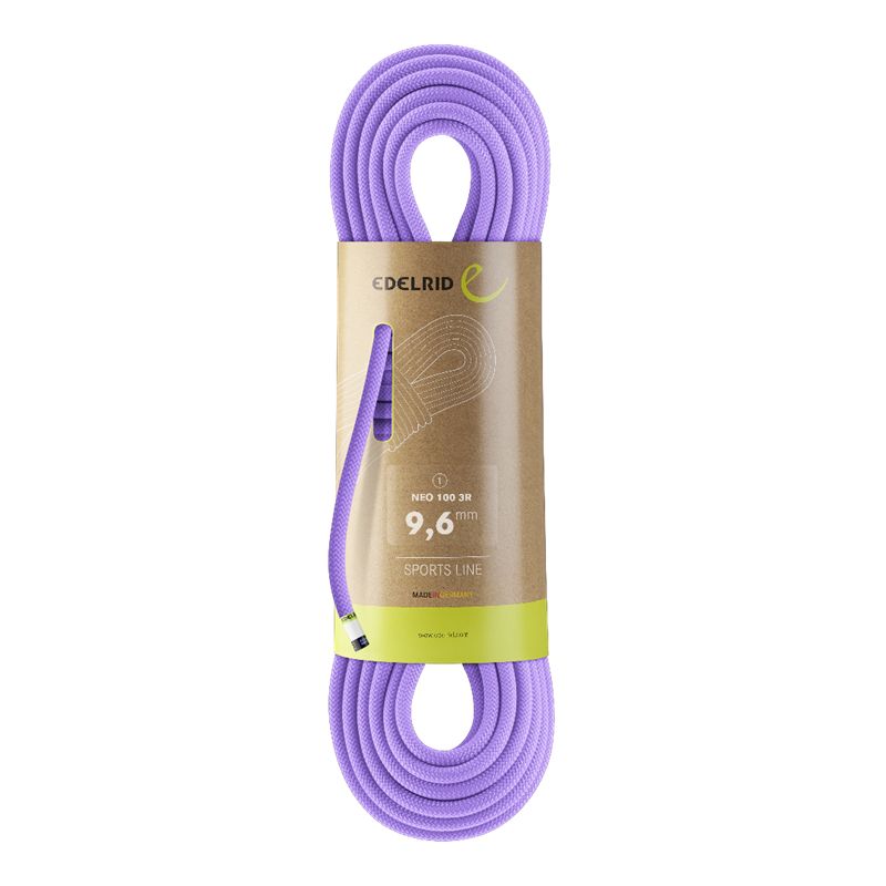 Klatretau Edelrid Neo 100 3R 9,6 mm (lavendel)