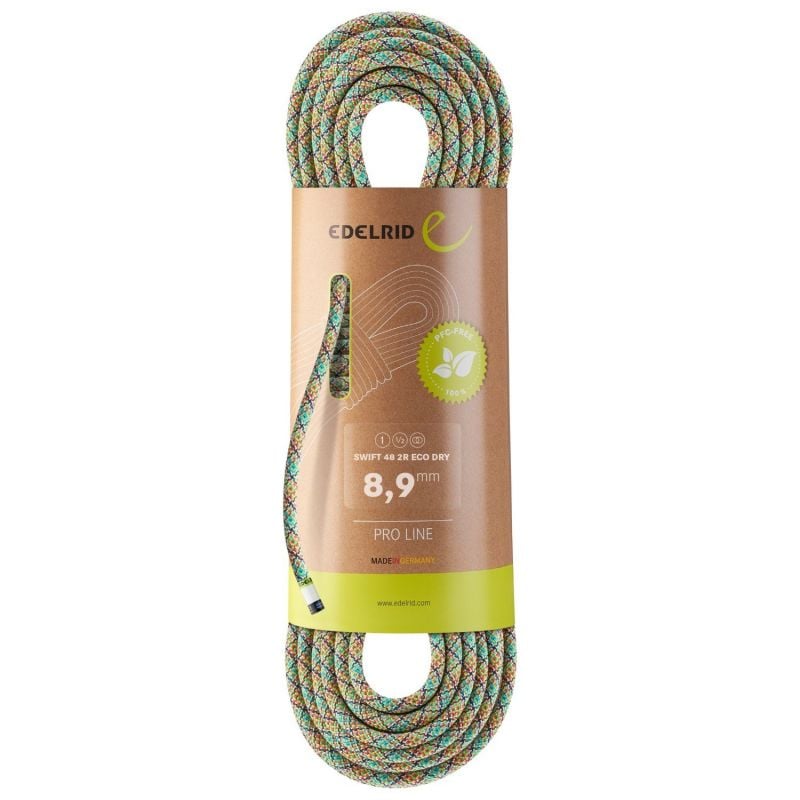 Klätterrep Edelrid Swift 48 2R Eco Dry 8,9mm (assorterade färger)