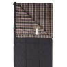 Saco de dormir NORDISK Sif +10° Blanket Sleeping Bag M (Obsidian Black)
