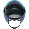 Triatlonhjelm Abus GAMECHANGER TRI (Shinny White)