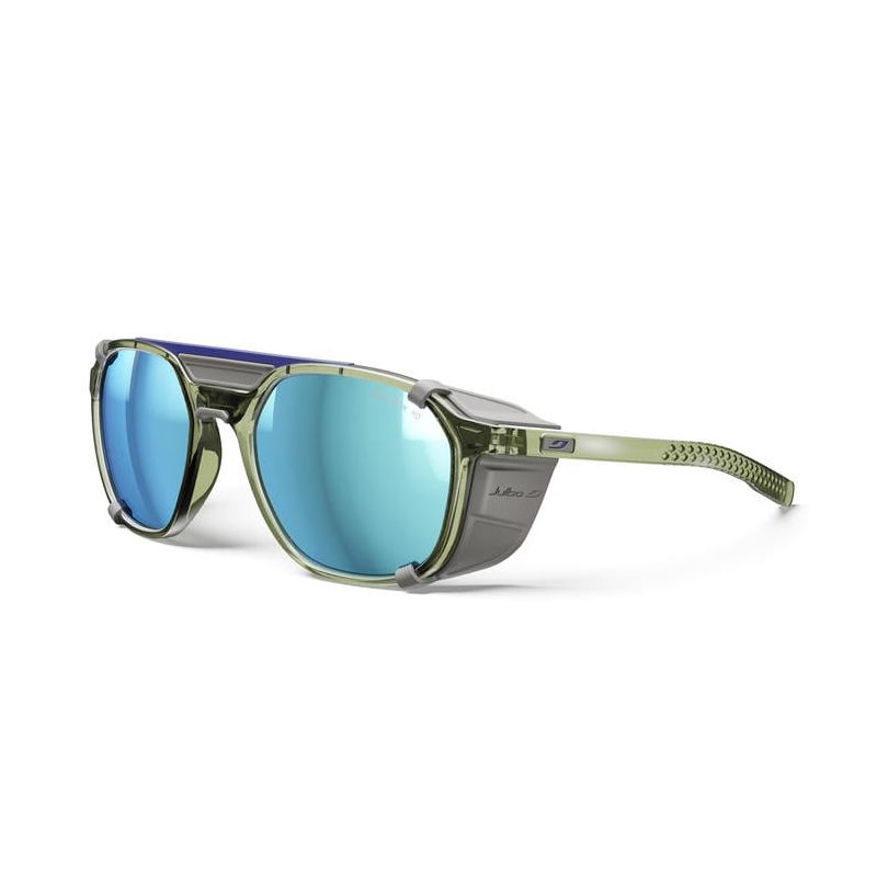 Solbriller Julbo Slack Cover (Army Green Translucent / Grey - Spectron HD 4 Polarized)