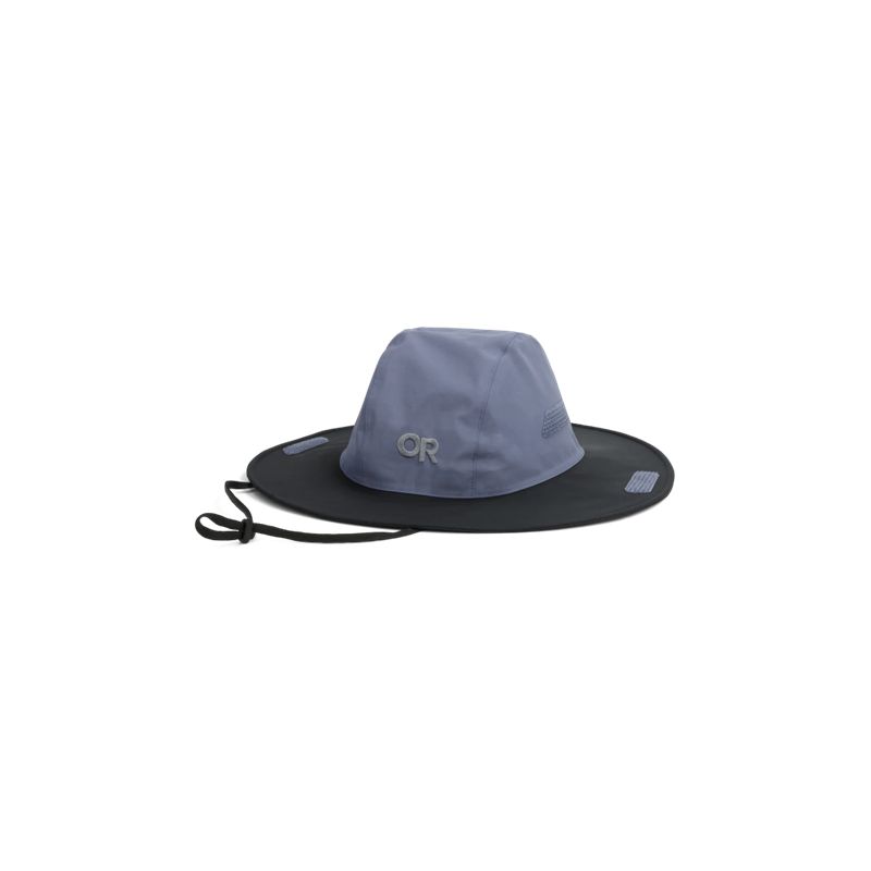 Gorro impermeable Outdoor Research Gorro de lluvia Seattle (Summit/Negro)
