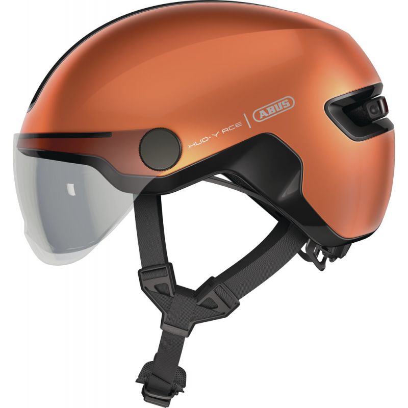 Urban cykelhjelm Abus HUD-Y ACE (GOLDFISH ORANGE)