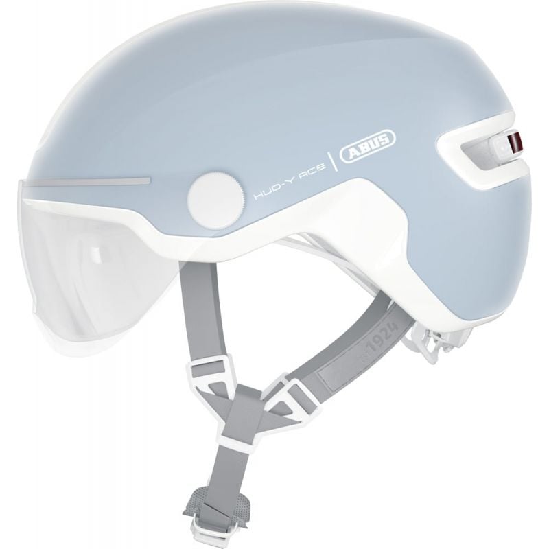 Urban sykkelhjelm Abus HUD-Y ACE (ICED BLUE)