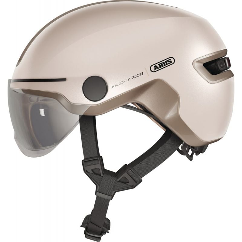 Casco da bici urbano Abus HUD-Y ACE (ORO CAMPIONE)