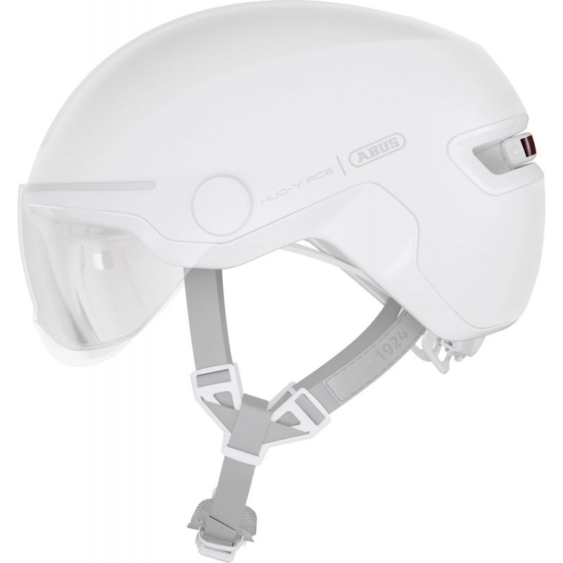 Casco para bicicleta urbana Abus HUD-Y ACE (BLANCO PURO)
