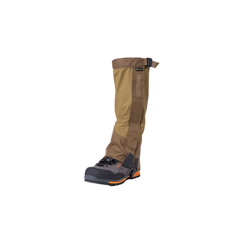 Gamacher Outdoor Research Krokodille-gamacher til mænd (Coyote) Homme
