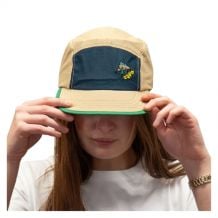 Cappello BV sport 5 pannelli "DBDB" (verde/blu)