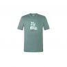 T-shirts en laine de méronos SUPER.NATURAL M LETS SHOE TEE Balsam (Green/Light Jade/Blueberry) Homme