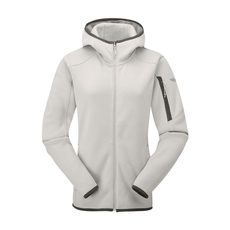 Fleecejakke Rab Ryvoan Hoody Wmns (Pewter) Women's
