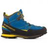 Boulder X Mid (blå/gul) Unisex approach-sko