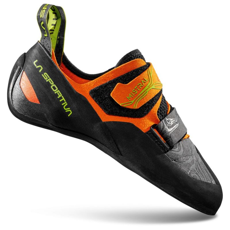 Scarpe da arrampicata La Sportiva Mistral (Hawaiian Sun/Lime Punch) Uomo