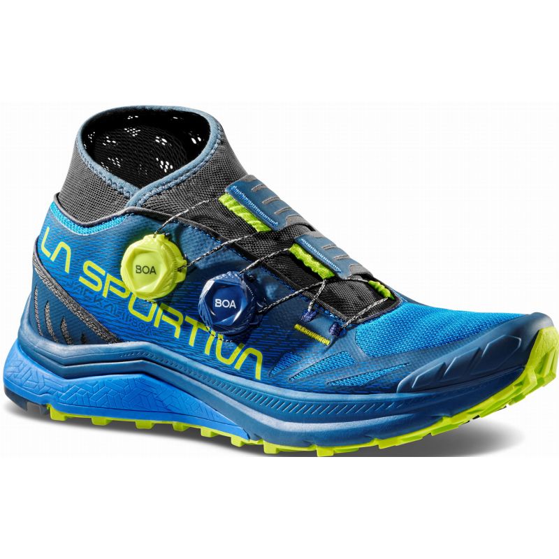 Trail schoenen La Sportiva Jackal II Boa (Storm Blue/Lime Punch) Heren