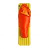 Saco de dormir para niños Big agnes Little Red 20 (FireLine Core Eco) IZQUIERDA (Cherry Tomato/Tangelo)