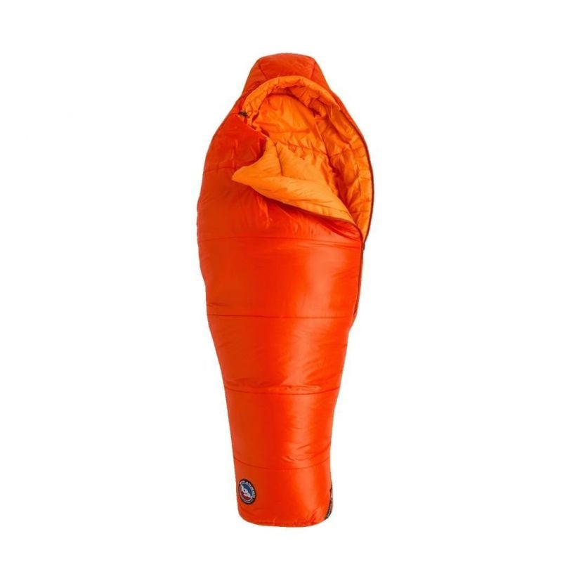 Kinderslaapzak Big agnes Little Red 20 (FireLine Core Eco) LINKS (Cherry Tomato/Tangelo)