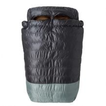 Sovepose Big agnes King Solomon 20 (650 RDS DownTek) 40 DOUBLE WIDE (Asfalt/Kinesisk Grøn)